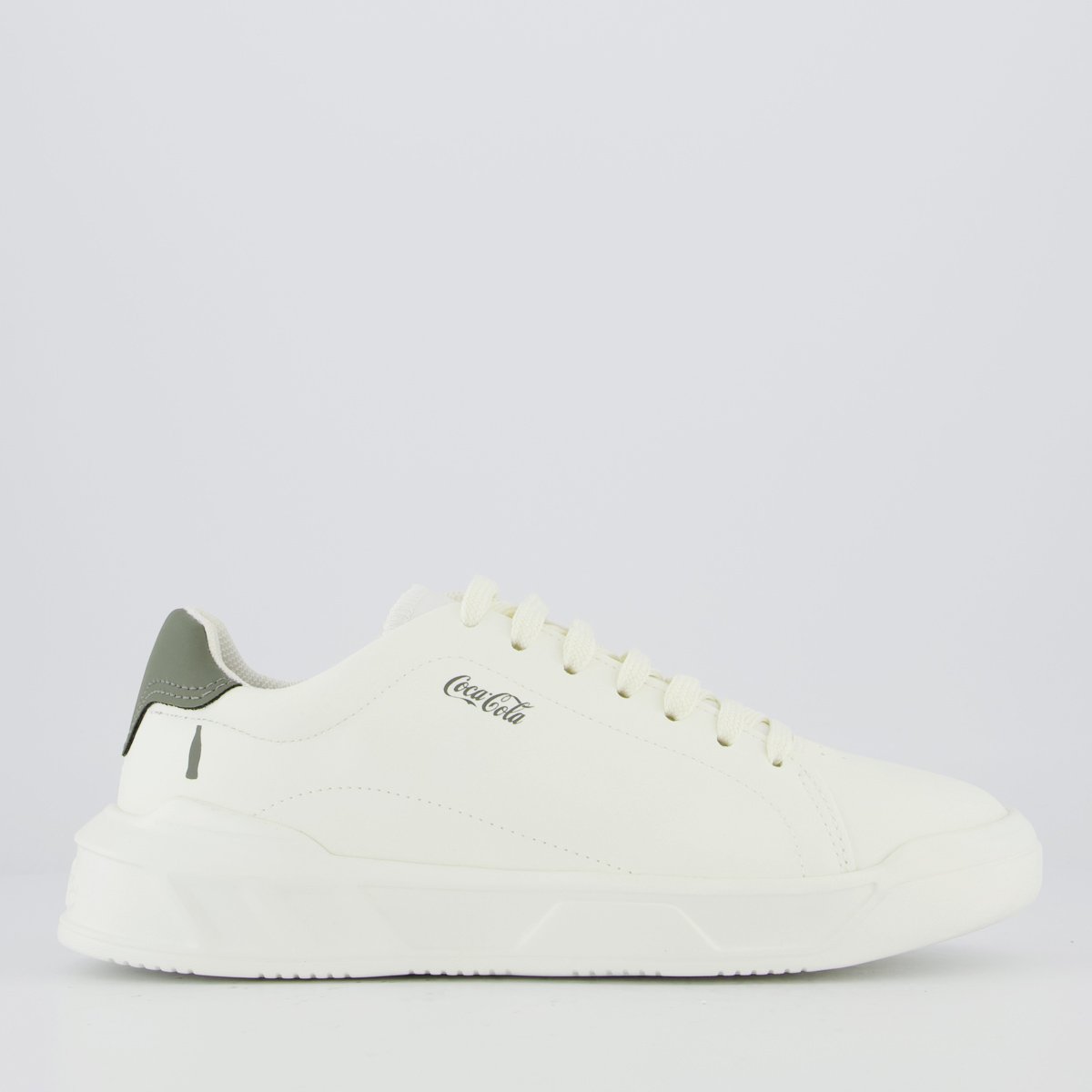 Tênis Coca Cola Lander Town Feminino Branco e Verde