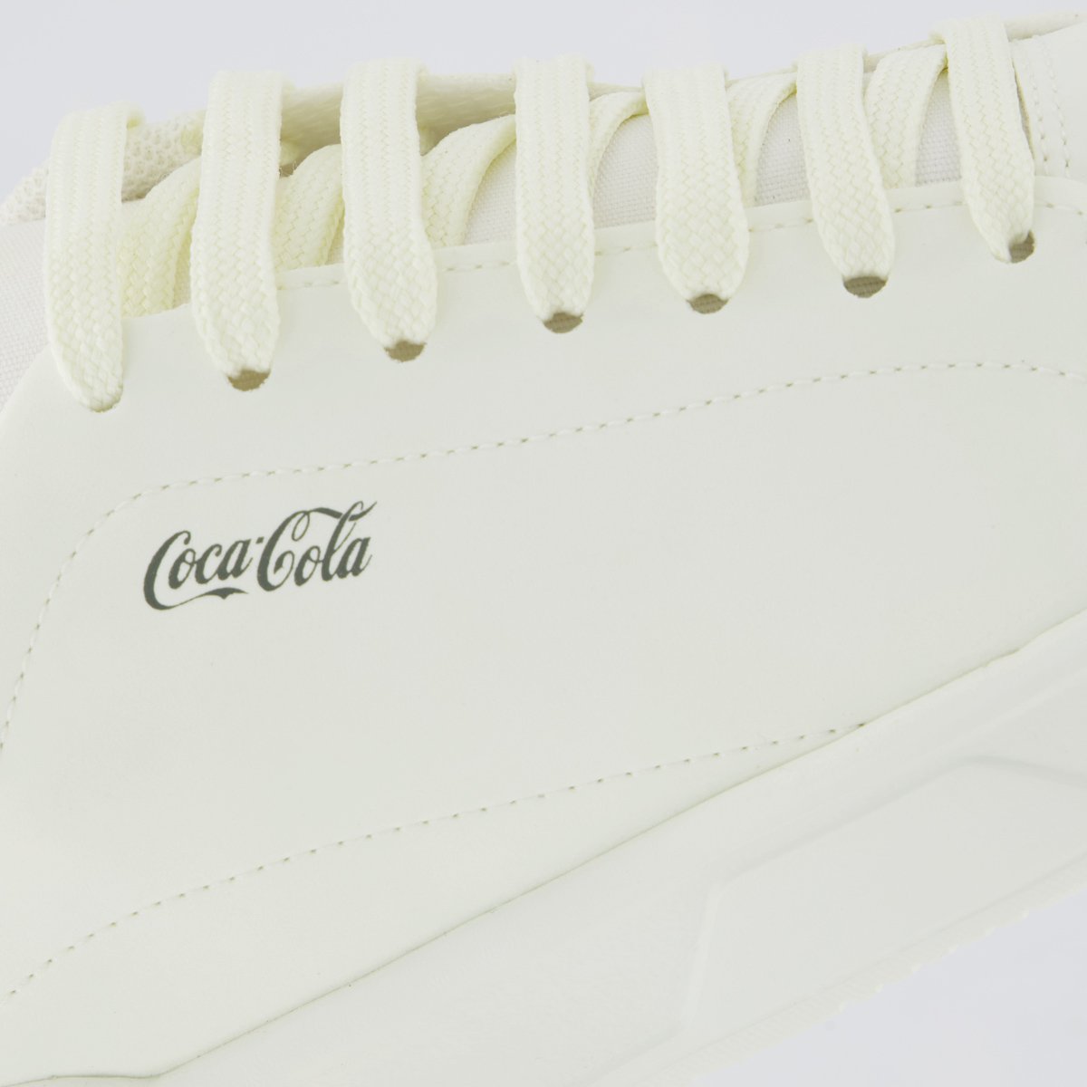 Tênis Coca Cola Lander Town Feminino Branco e Verde Branco 7