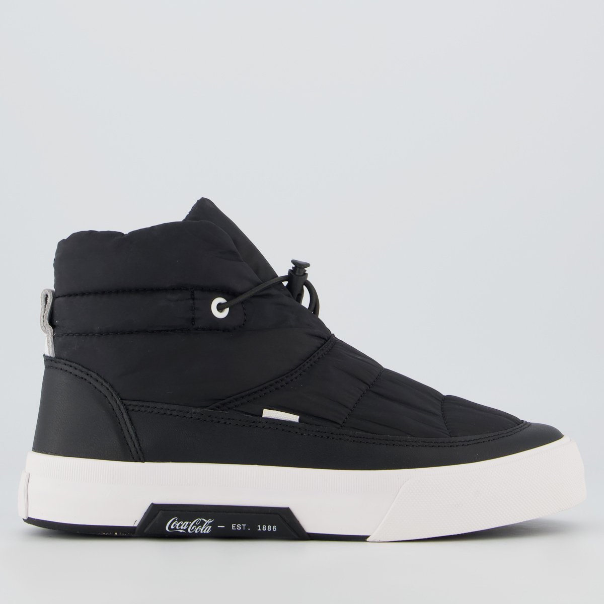 Tênis Coca Cola Dublin Puffer Feminino Preto