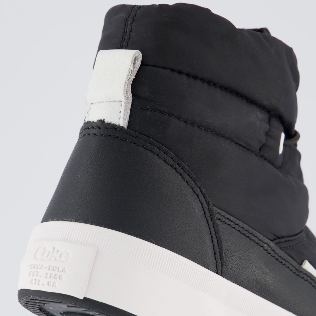 Tênis Coca Cola Dublin Puffer Feminino Preto Preto 6