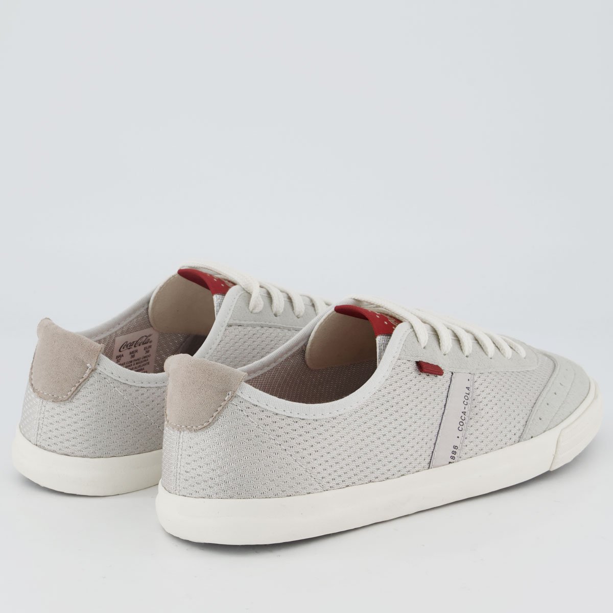 Tênis Coca Cola Glint Feminino Cinza Cinza 3