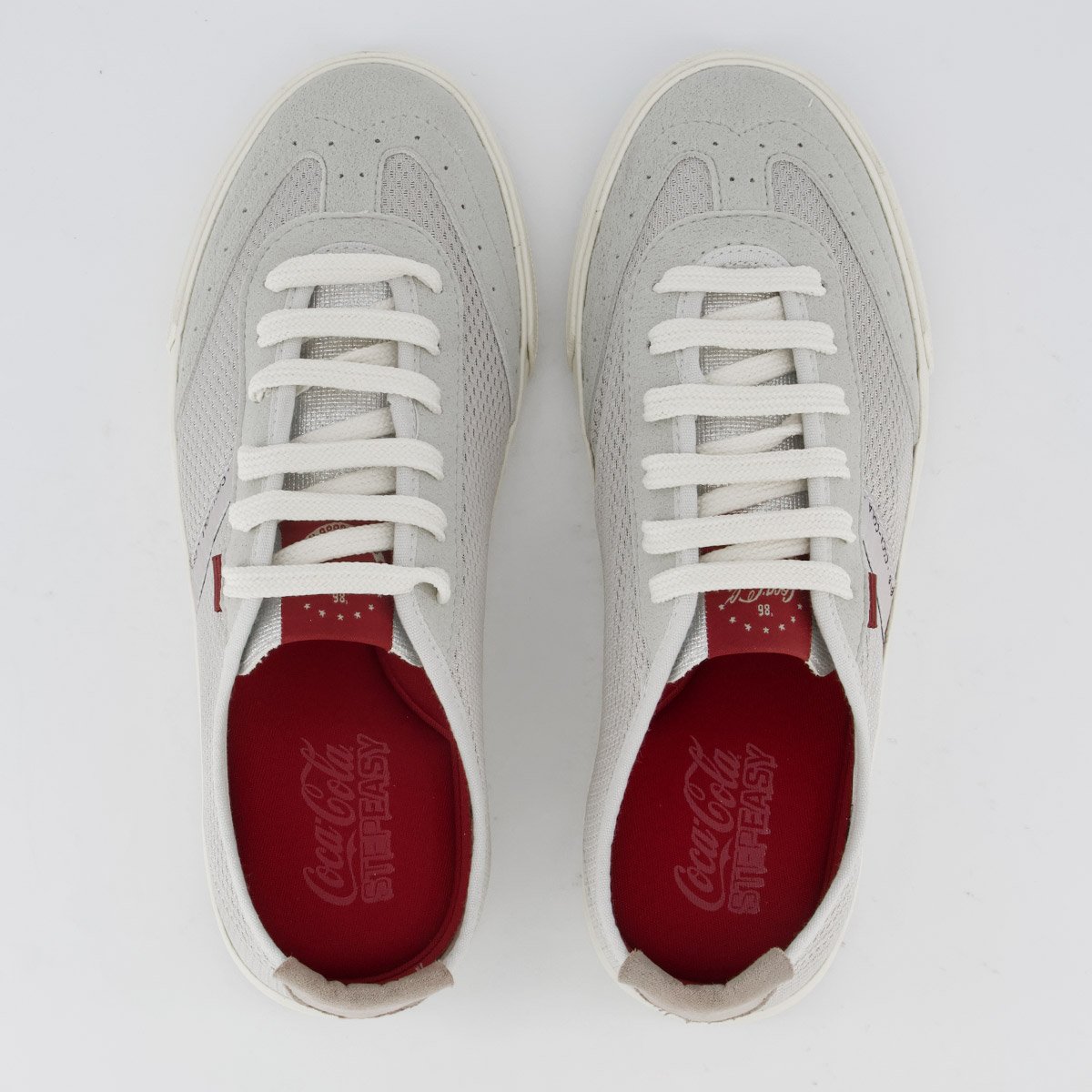 Tênis Coca Cola Glint Feminino Cinza Cinza 4