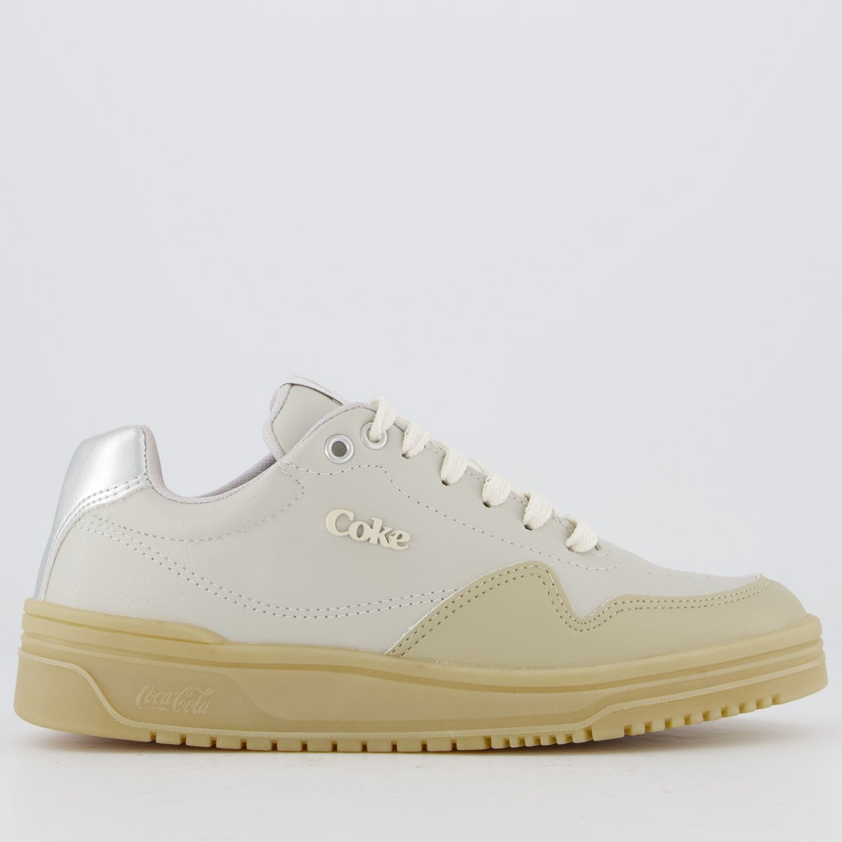 Tênis Coca Cola Hope Town Feminino Cinza