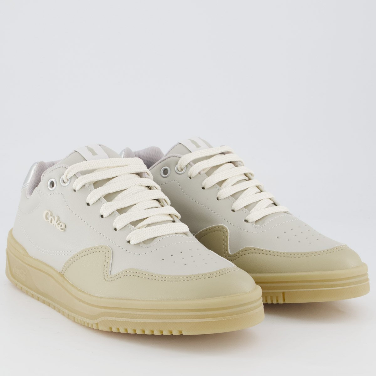 Tênis Coca Cola Hope Town Feminino Cinza Cinza 2