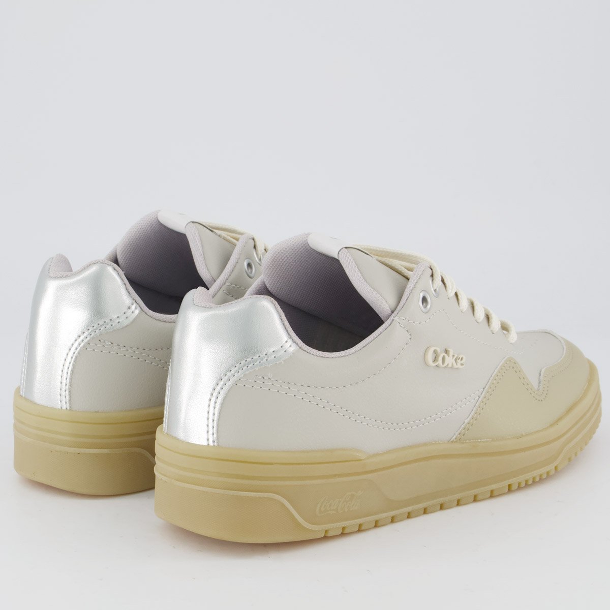 Tênis Coca Cola Hope Town Feminino Cinza Cinza 3