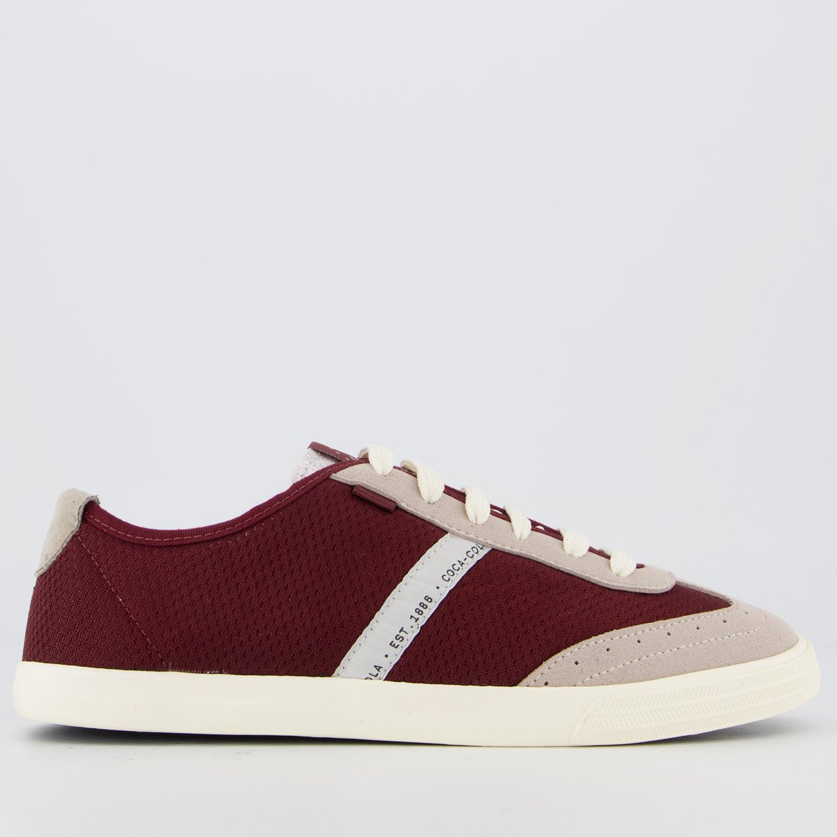 Tênis Coca Cola Glint Feminino Roxo e Rosa