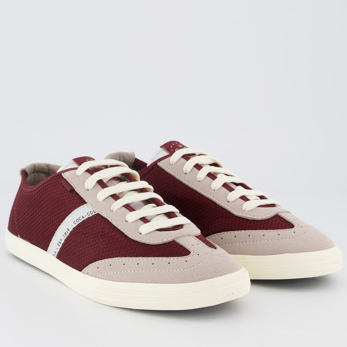 Tênis Coca Cola Glint Feminino Roxo e Rosa Vinho 2