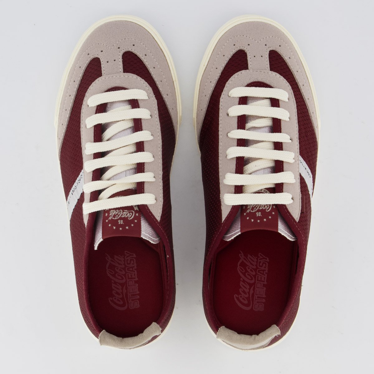 Tênis Coca Cola Glint Feminino Roxo e Rosa Vinho 4