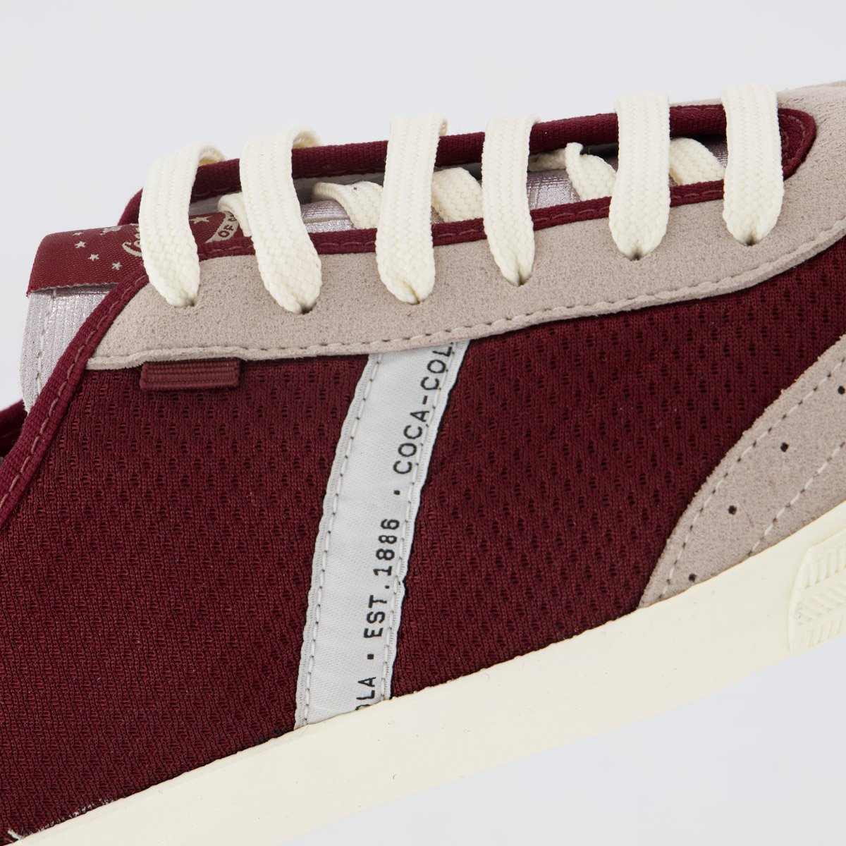 Tênis Coca Cola Glint Feminino Roxo e Rosa Vinho 7