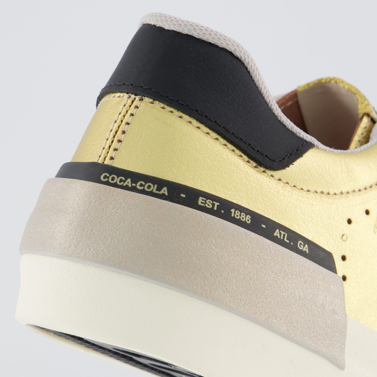 Tênis Coca Cola Lavine Feminino Dourado Dourado 6