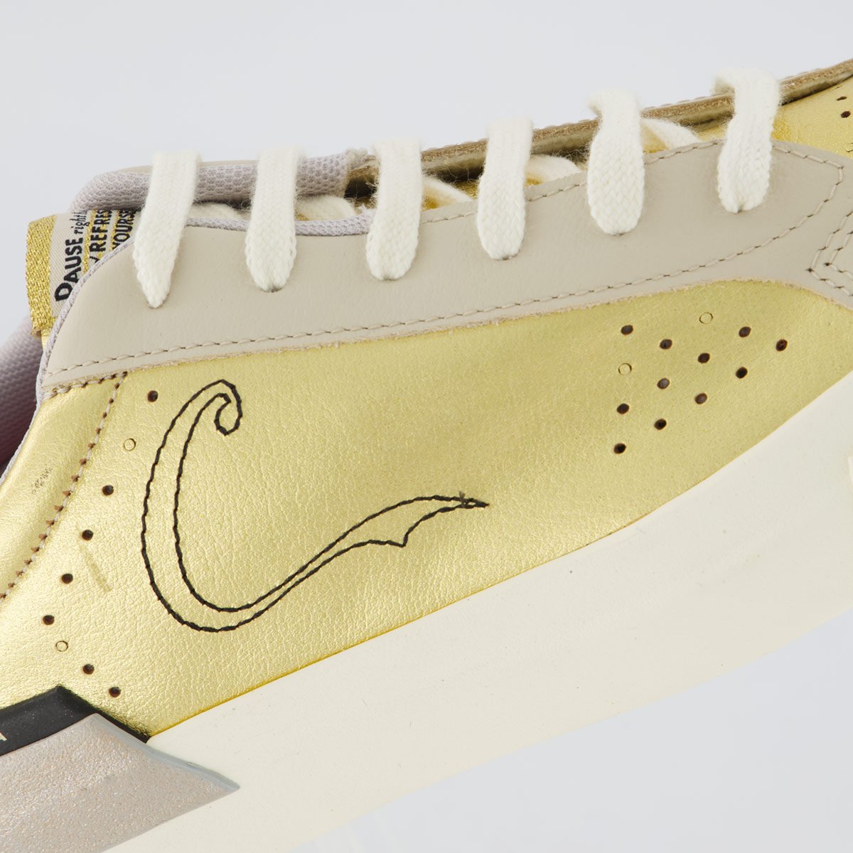 Tênis Coca Cola Lavine Feminino Dourado Dourado 7