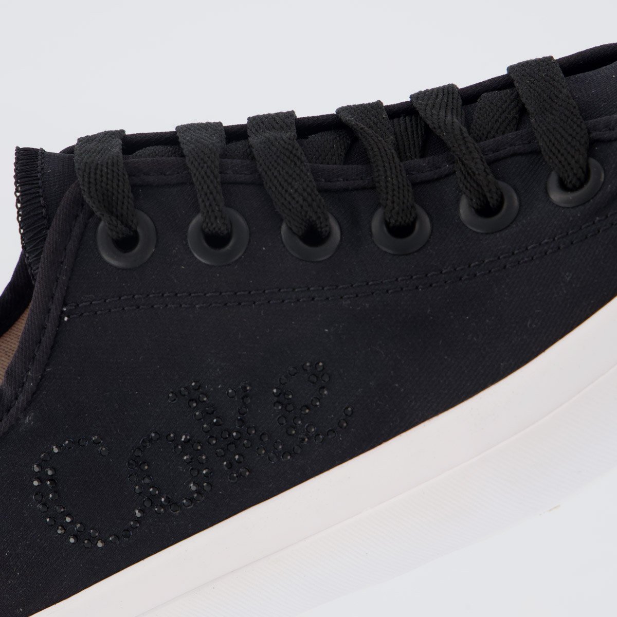 Tênis Coca Cola Stream Twill Feminino Preto Preto 7