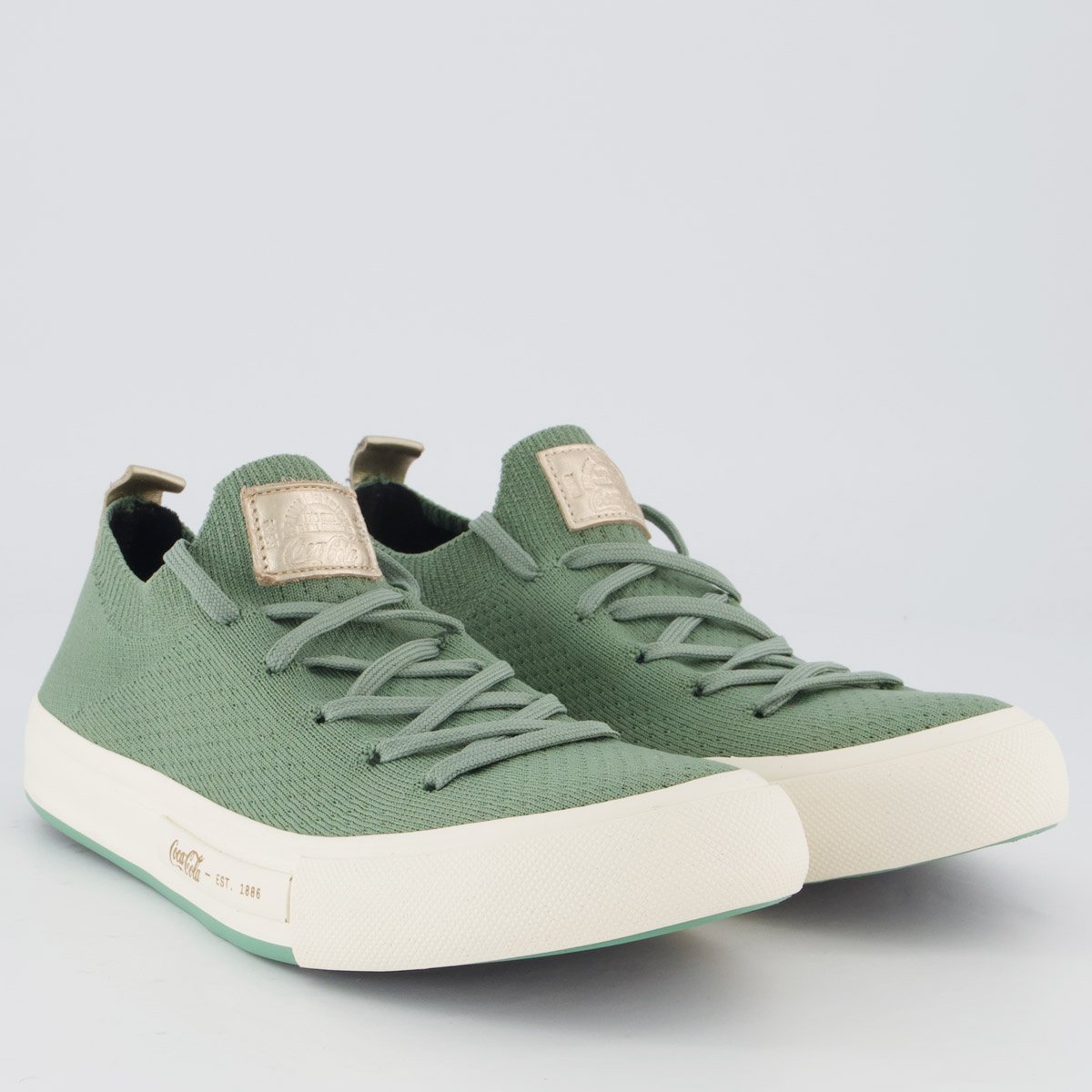 Tênis Coca Cola Daytona Sunset Feminino Verde Verde 2