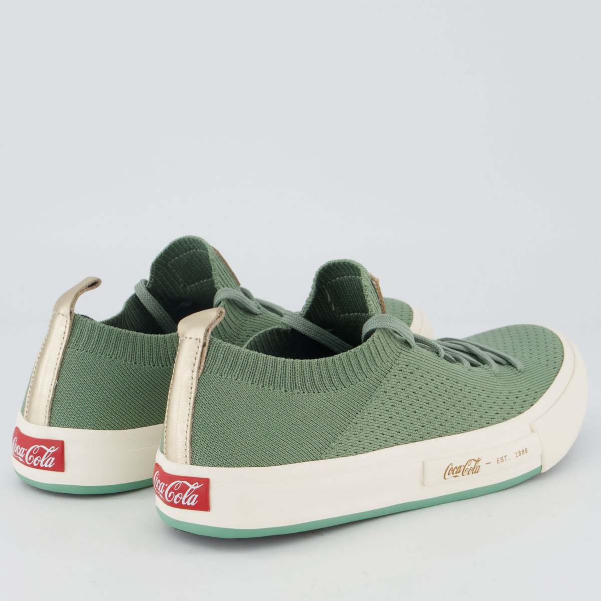 Tênis Coca Cola Daytona Sunset Feminino Verde Verde 3