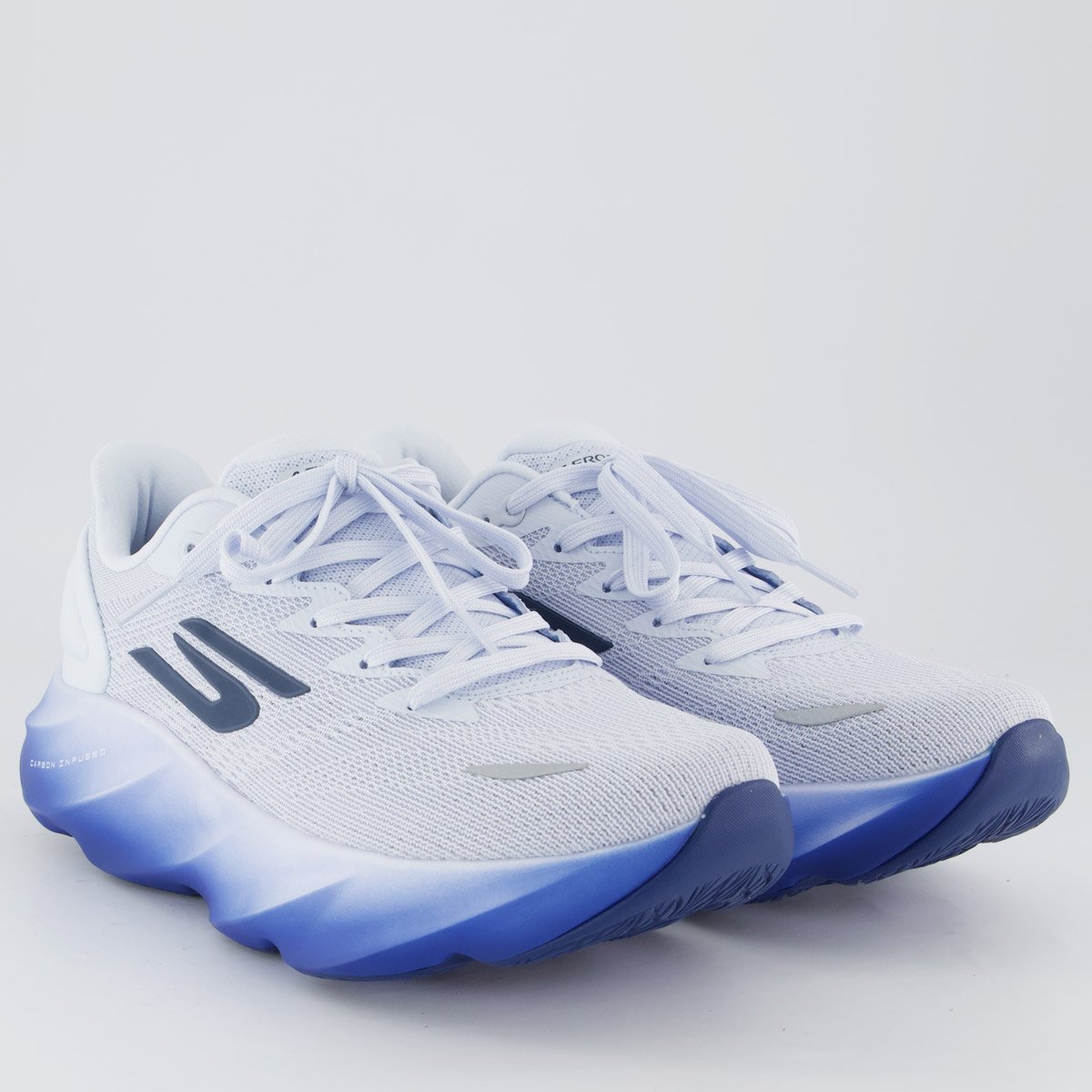 Tênis Skechers Aero Burst Cinza e Azul Cinza 2