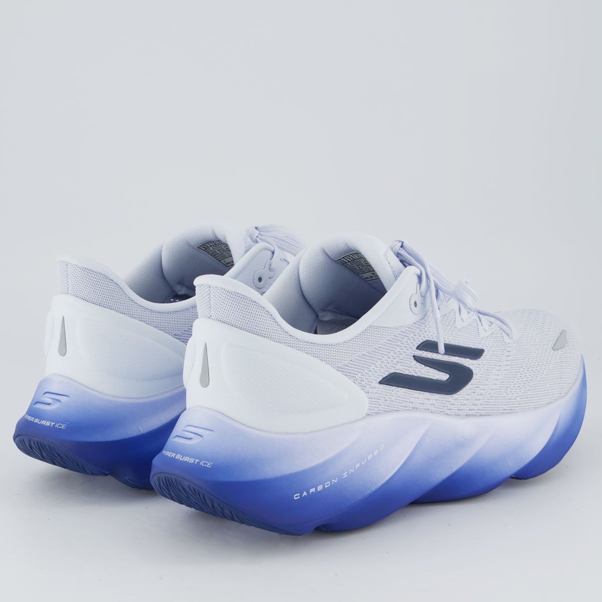 Tênis Skechers Aero Burst Cinza e Azul Cinza 3