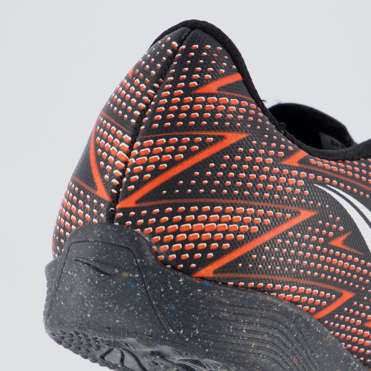 Chuteira Penalty Tornado Y-2 Futsal Juvenil Preta e Branca Preto 6