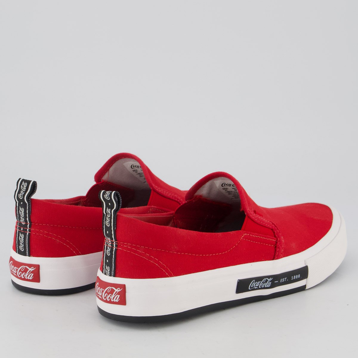Tênis Coca Cola Iate Daytona I Feminino Vermelha Vermelho 3