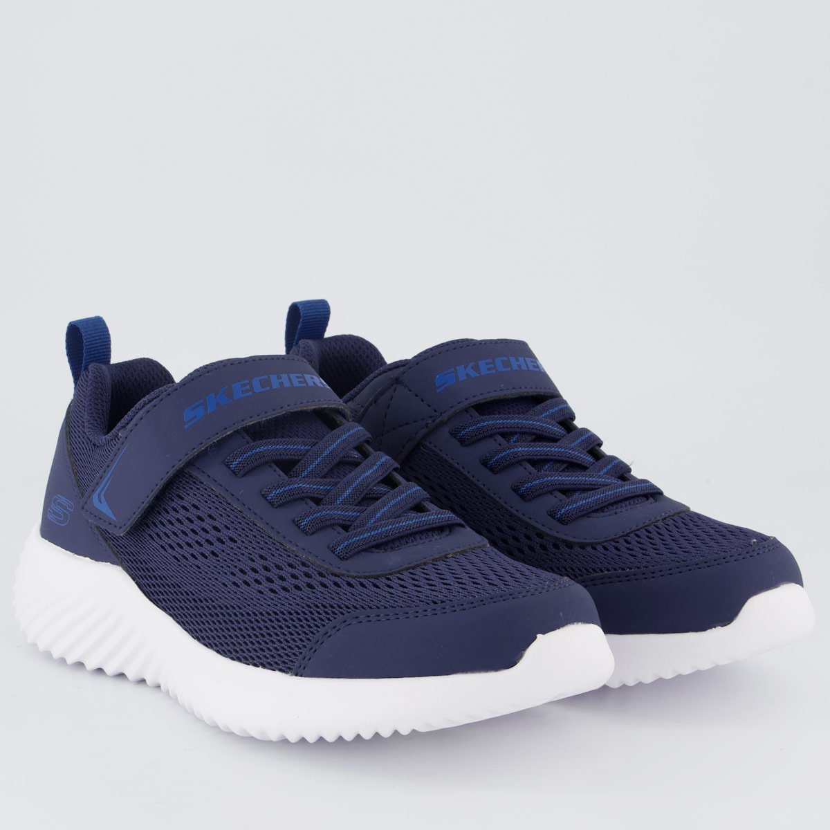 Tênis Skechers Bounder Quantarun Infantil Marinho Azul Marinho 2