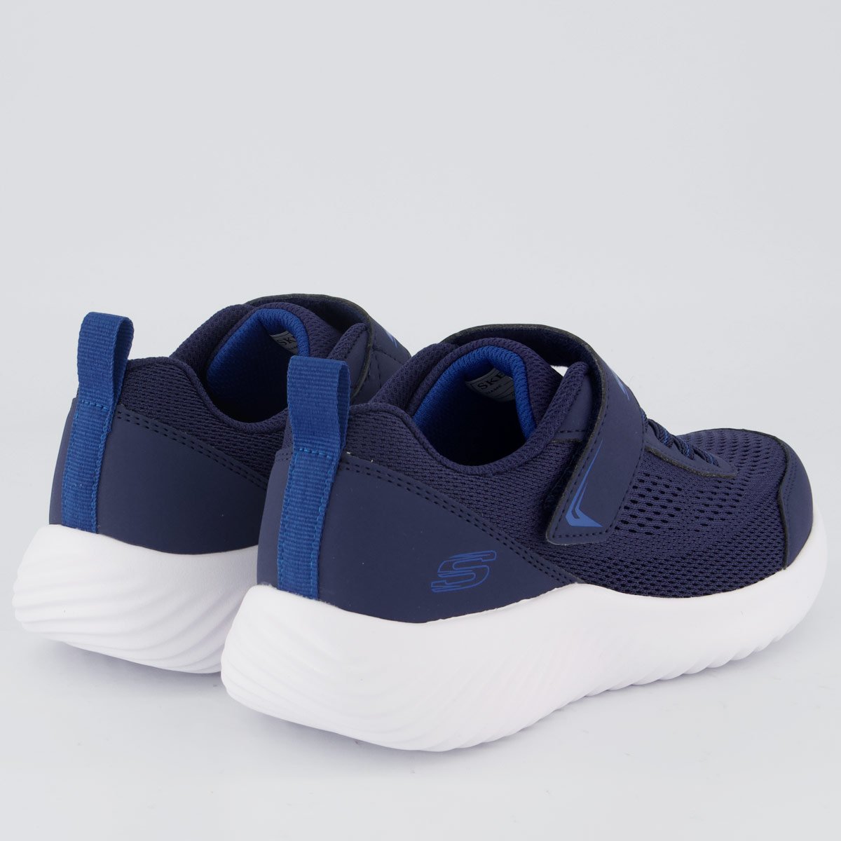 Tênis Skechers Bounder Quantarun Infantil Marinho Azul Marinho 3