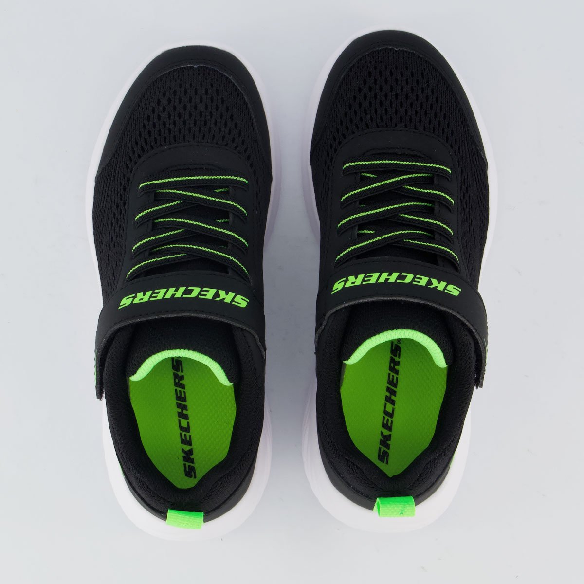 Tênis Skechers Bounder Quantarun Infantil Preto Preto 4