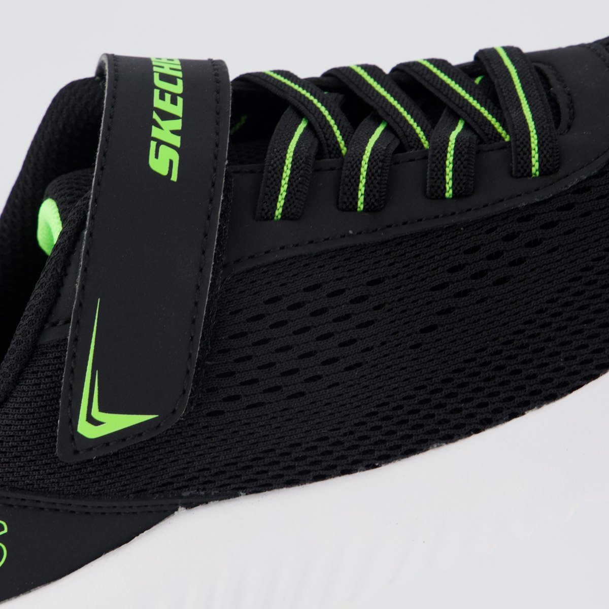 Tênis Skechers Bounder Quantarun Infantil Preto Preto 7