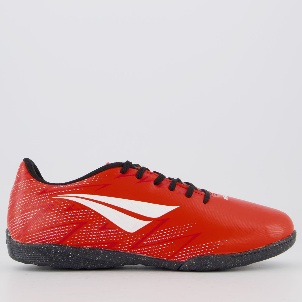 Chuteira Penalty Tornado Y-2 Futsal Vermelha e Branca