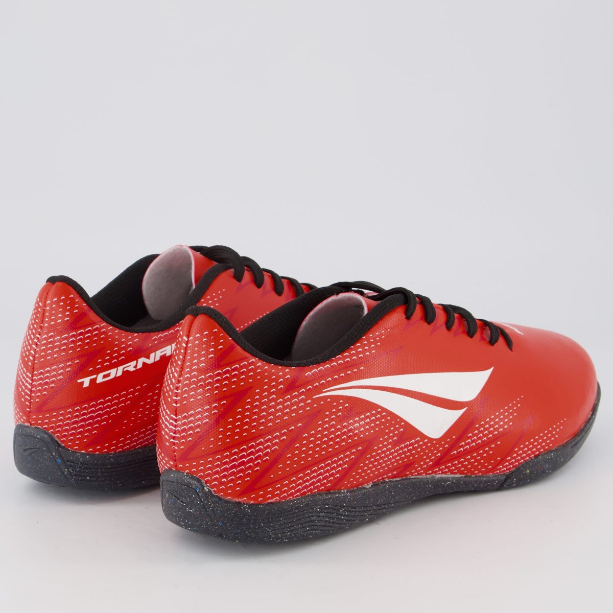 Chuteira Penalty Tornado Y-2 Futsal Vermelha e Branca Vermelho 3