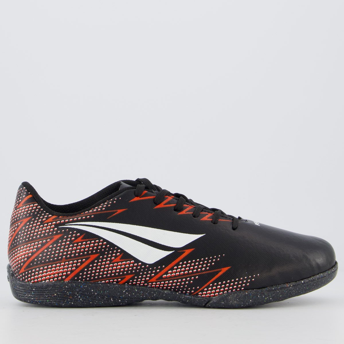 Chuteira Penalty Tornado Y-2 Futsal Preta e Branca