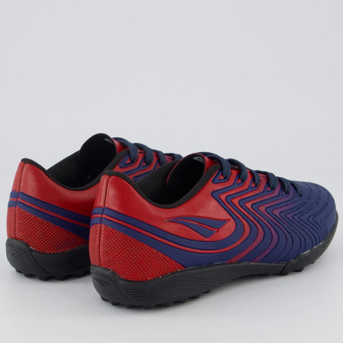 Chuteira Penalty Bravo Y-4 Society Juvenil Marinho Azul Marinho/Vermelho 3