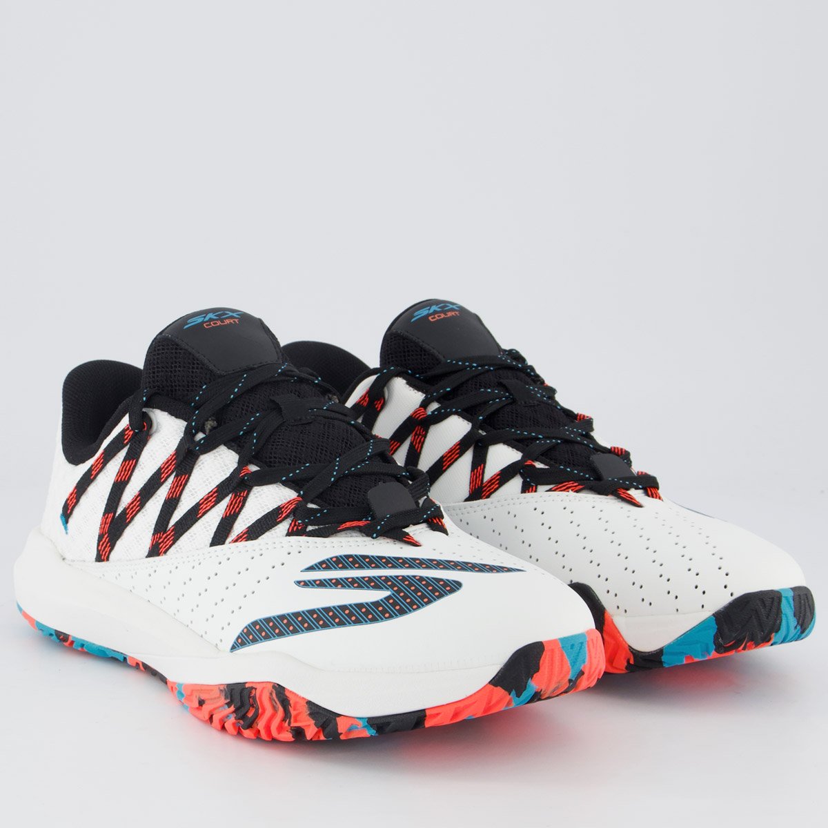 Tênis Skecher Viper Court Rally Feminino Branco 2