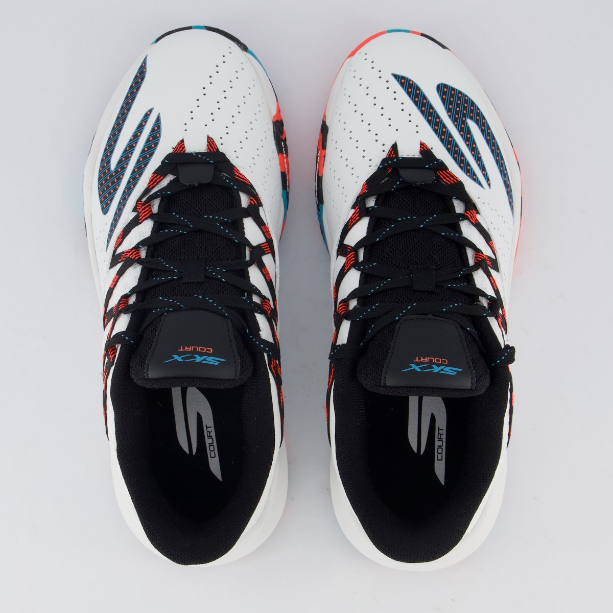 Tênis Skecher Viper Court Rally Feminino Branco 4