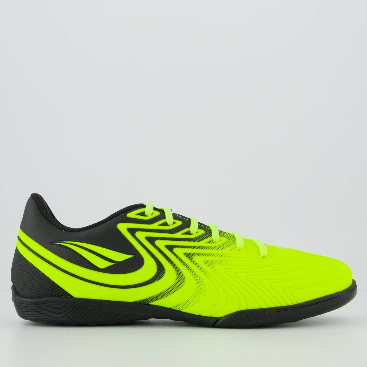 Chuteira Penalty Bravo Y 4.0 Futsal Amarela e Preta