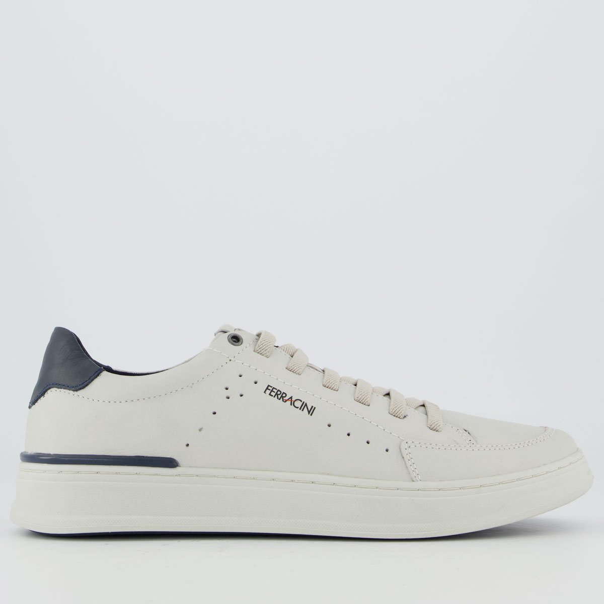 Tênis Ferracini Gold Off-White