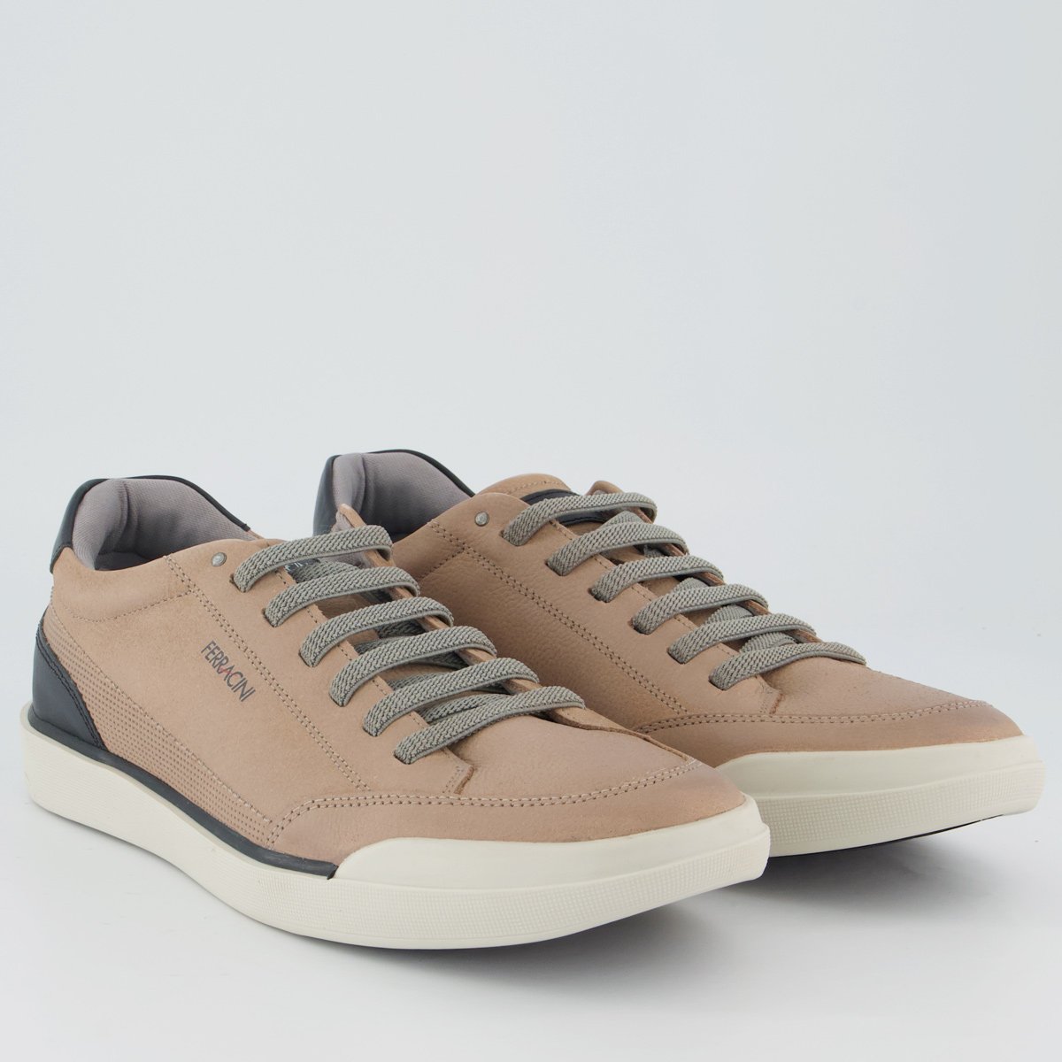 Tênis Ferracini Star Cinza Marrom 2