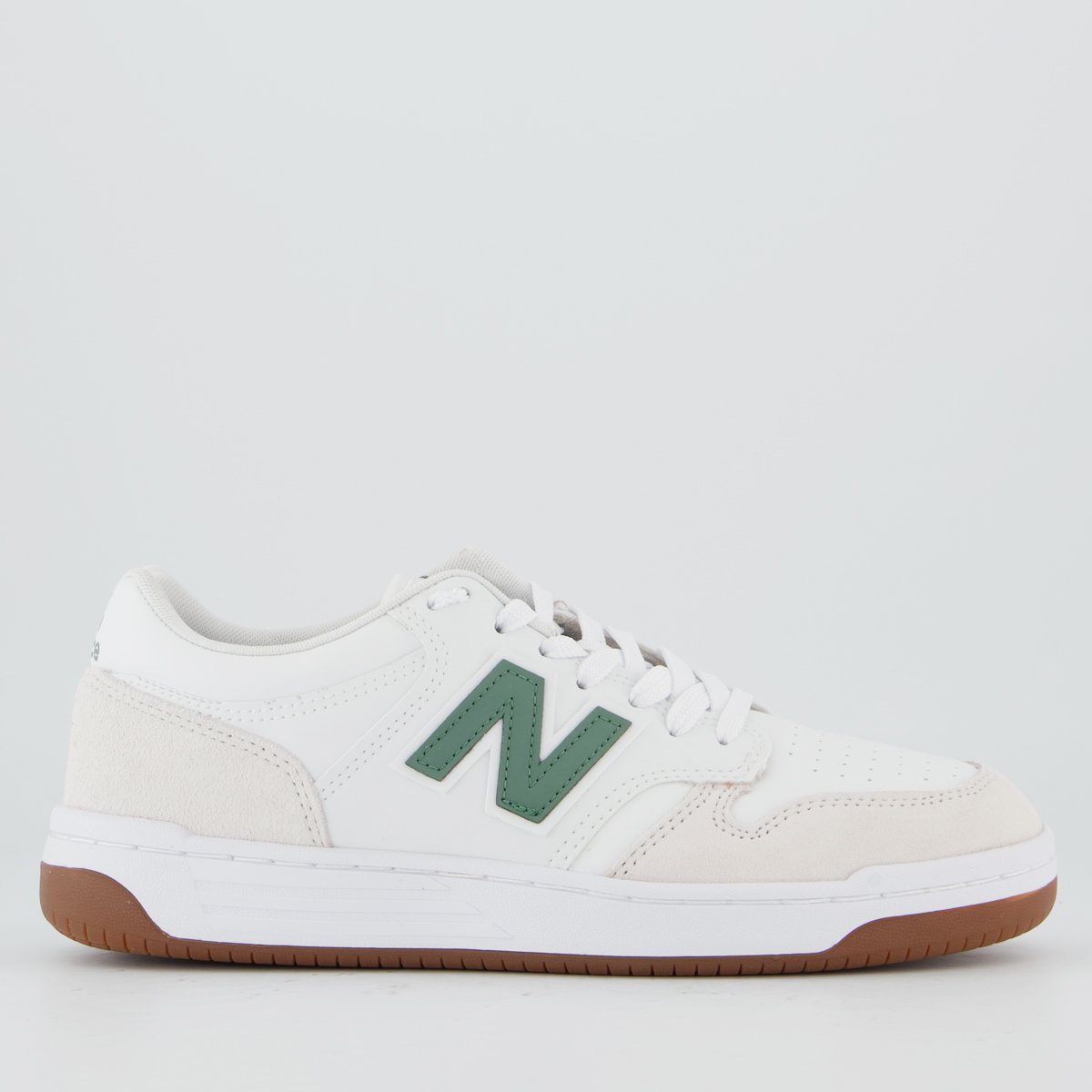 Tênis New Balance 480 Low Branco e Verde