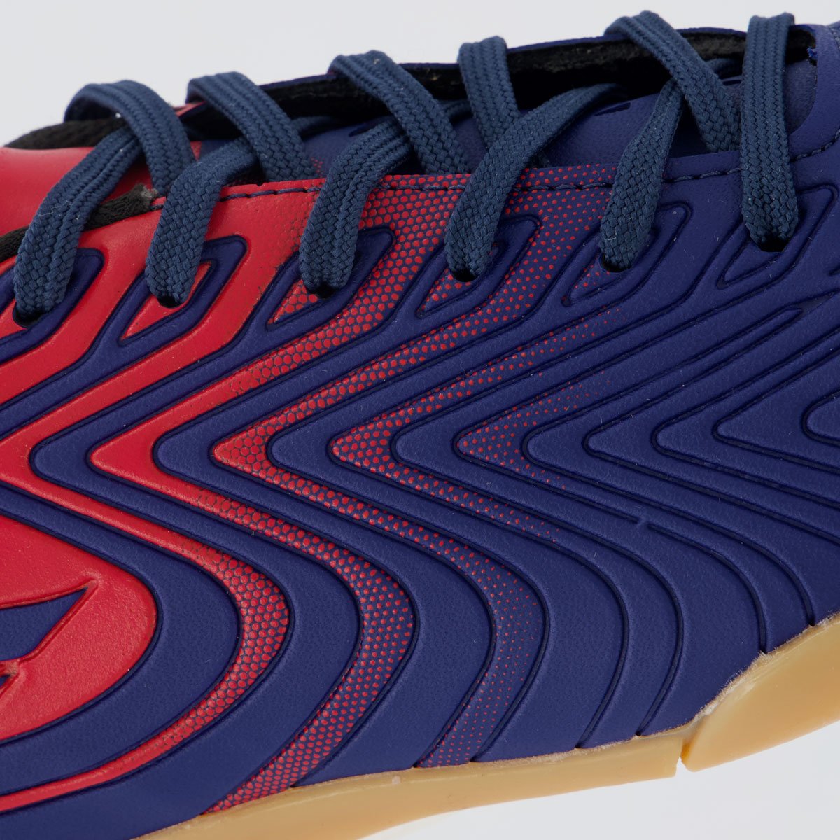 Chuteira Penalty Bravo Y 4.0 Futsal Marinho Azul/Vermelho 7