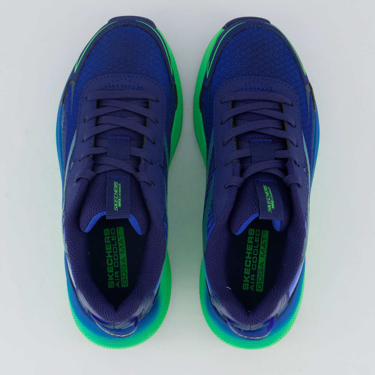 Tênis Skechers Max Cushioning Ascender Infantil Azul Azul 4