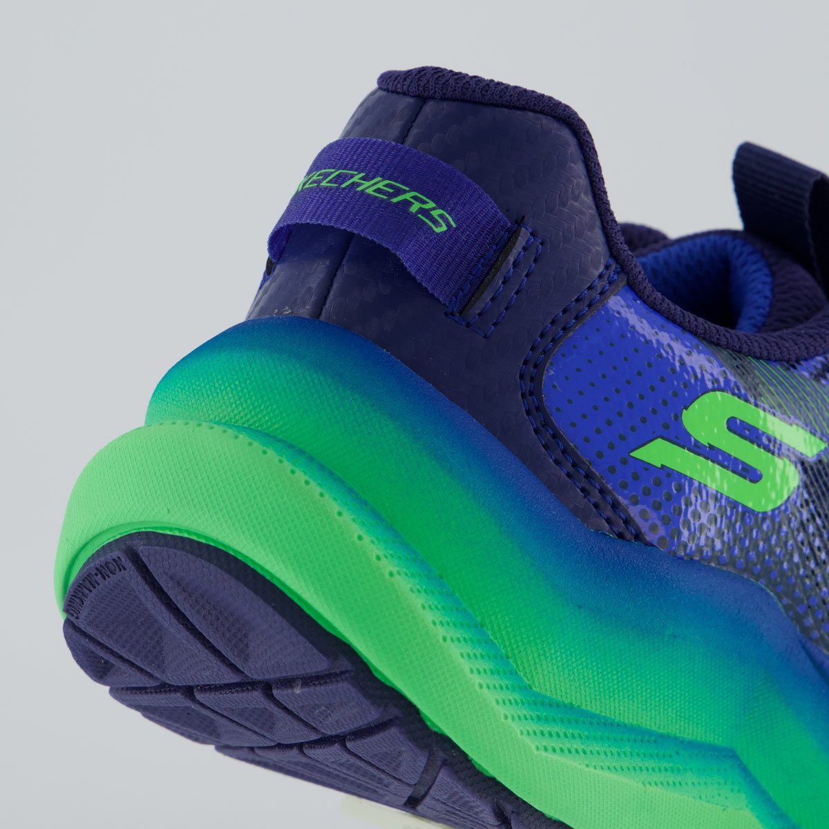 Tênis Skechers Max Cushioning Ascender Infantil Azul Azul 6