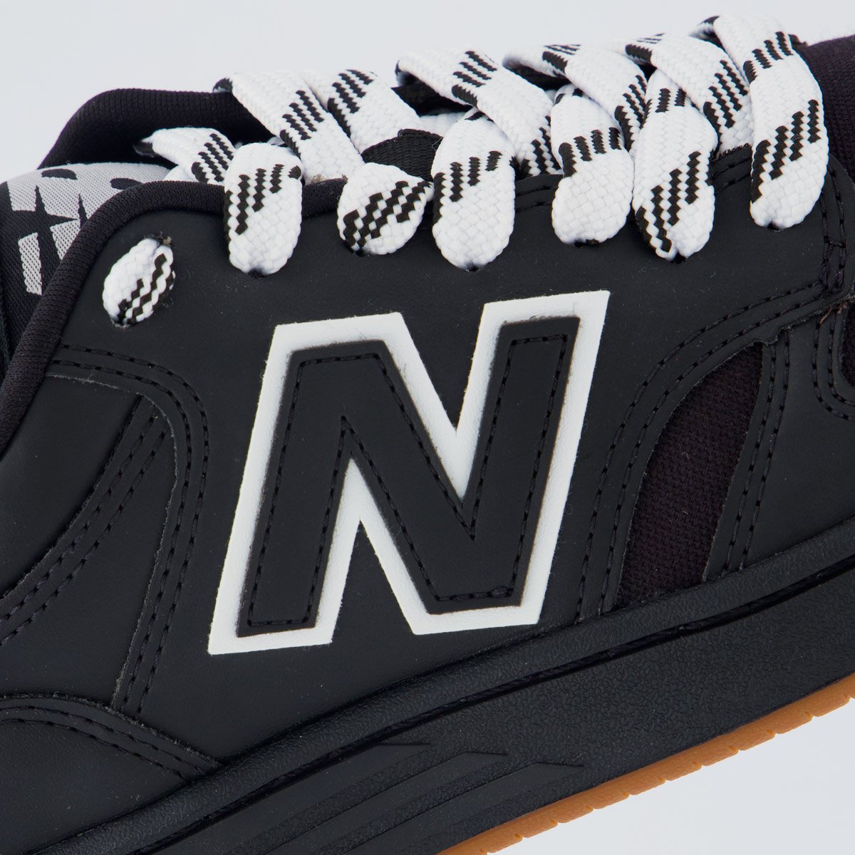 Tênis New Balance 480 Low U Preto e Branco Preto 7
