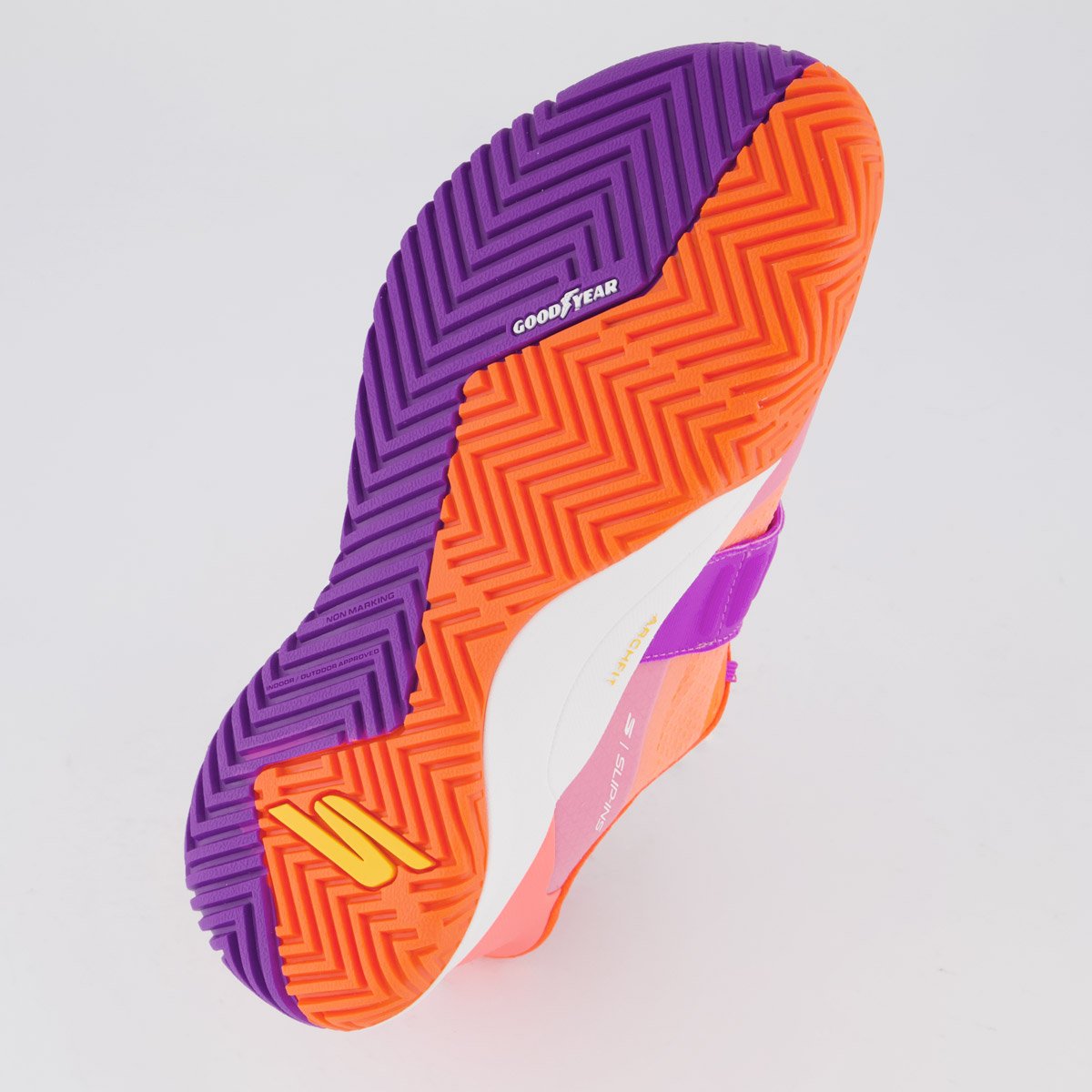 Tênis Skechers Viper Court Elite 2 Feminino Laranja 5