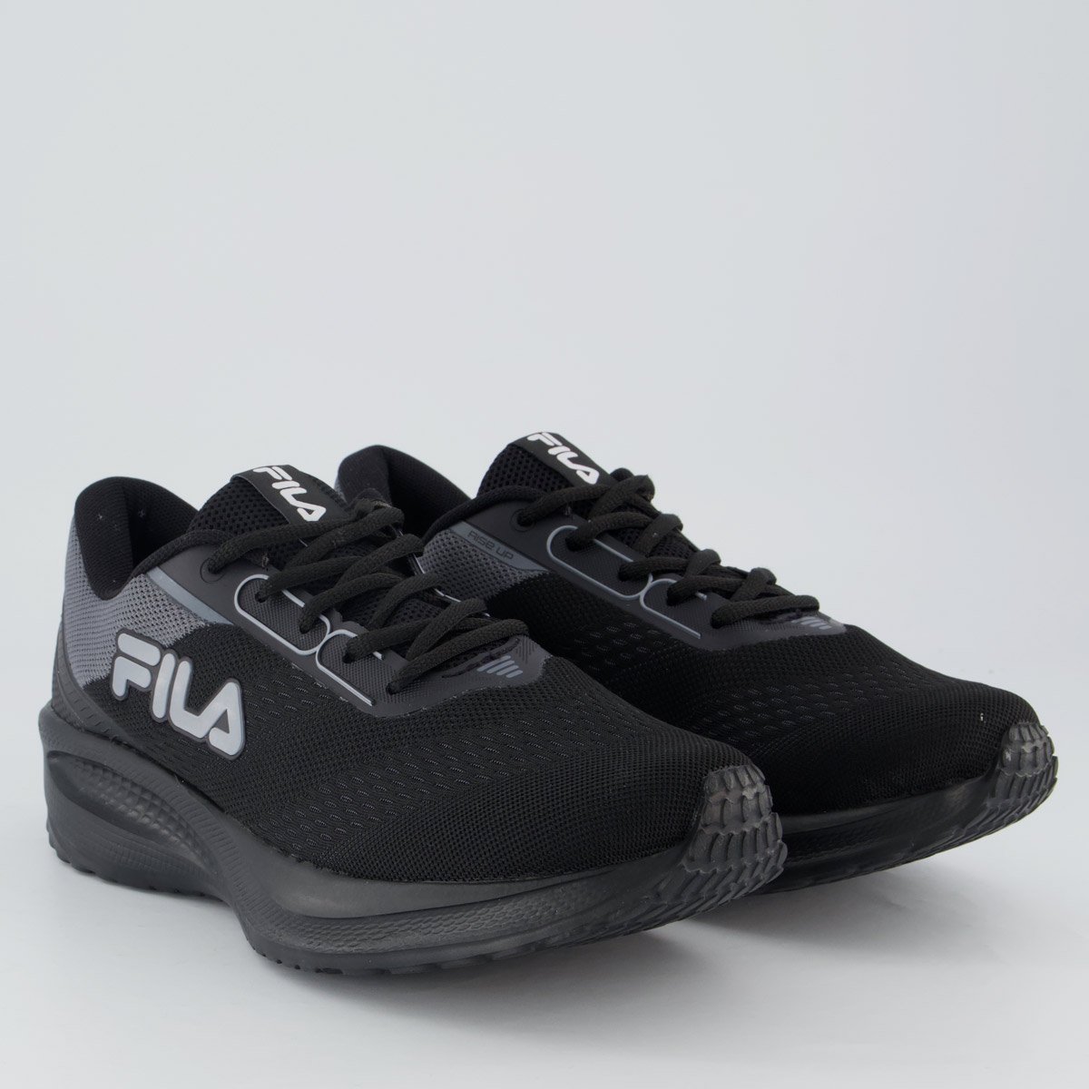 Tenis Fila Rise Up Preto Preto 2