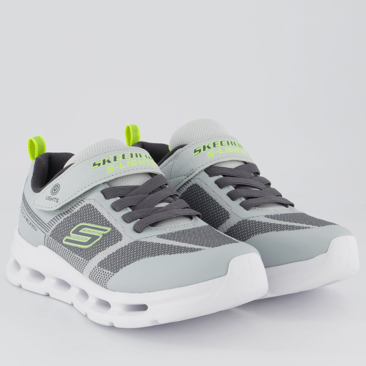 Tênis Skechers Light Glide-Step Infantil Cinza 2