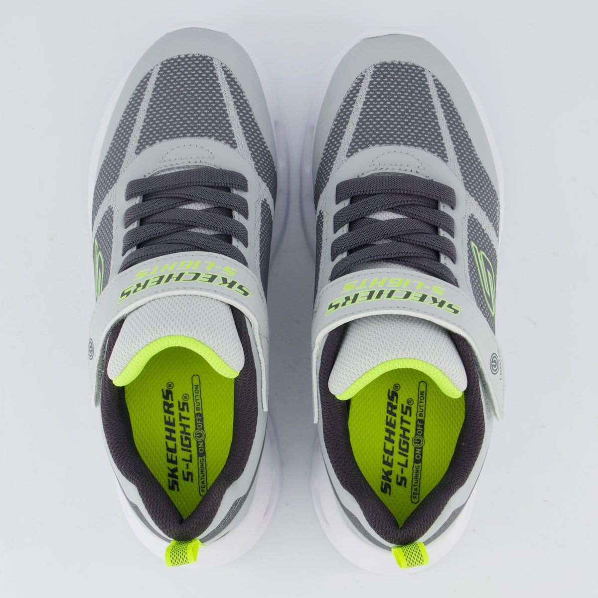 Tênis Skechers Light Glide-Step Infantil Cinza 4