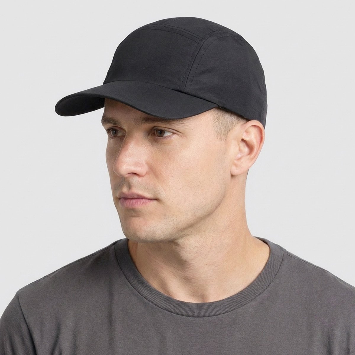 Boné Snugg Poliéster Preto Preto 5