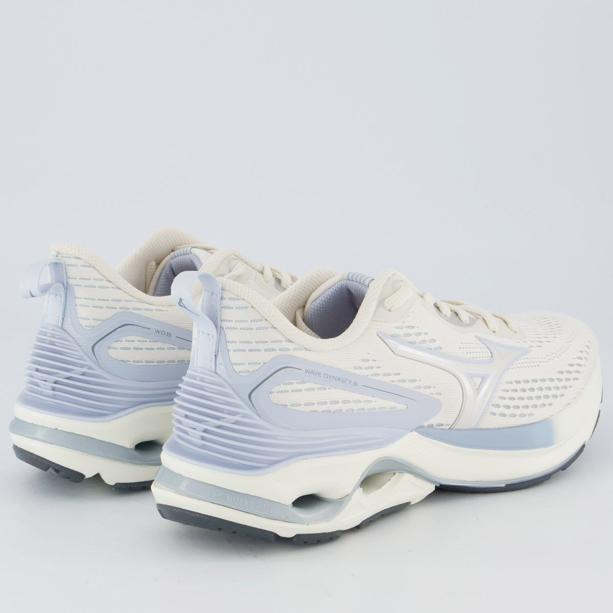 Tênis Mizuno Wave Dinasty 8 Feminino Off-White Branco 3