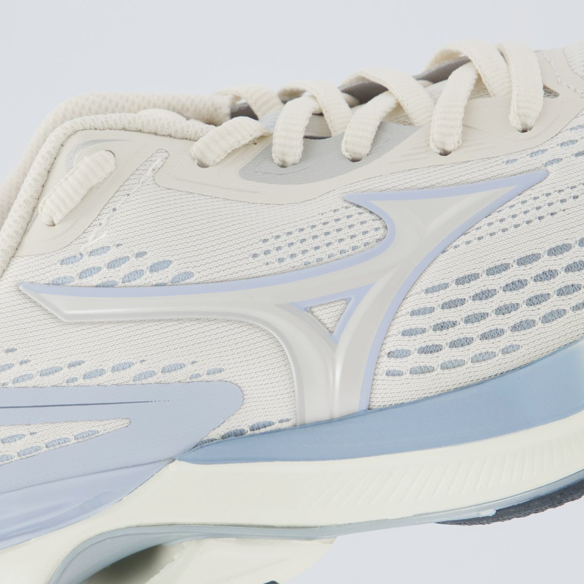 Tênis Mizuno Wave Dinasty 8 Feminino Off-White Branco 7