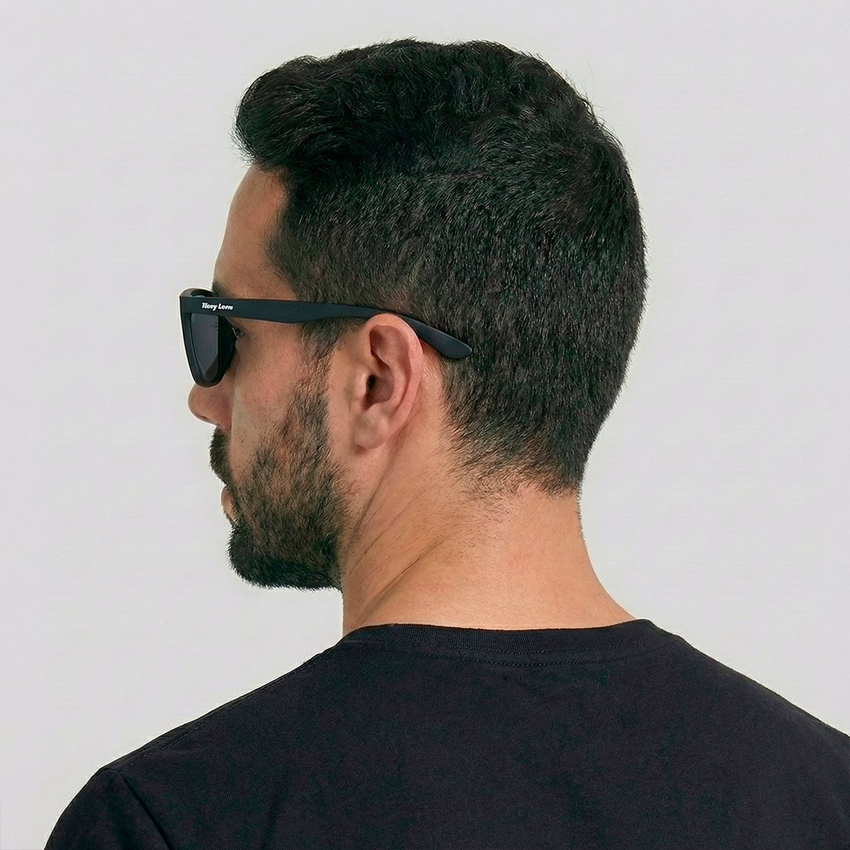 Óculos de Sol Hang Loose Sunrise Logo Preto Preto 6