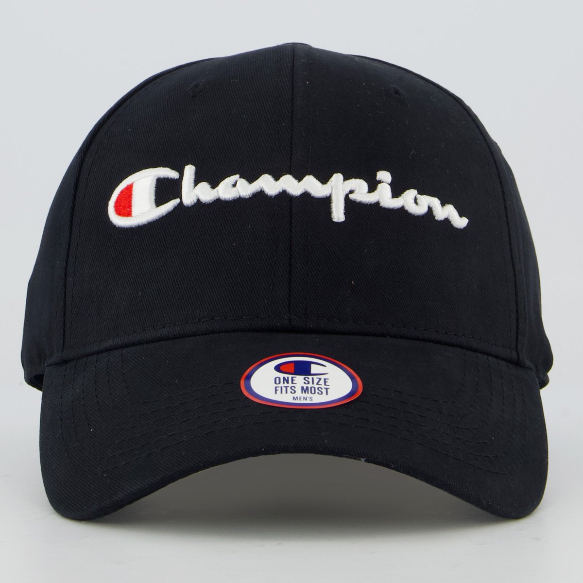 Boné Champion Script Preto Preto 2