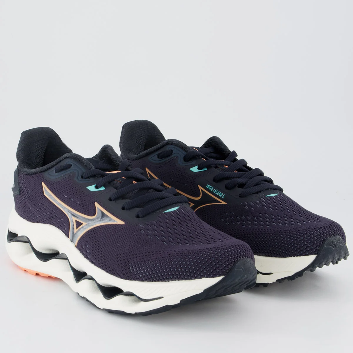 Tênis Mizuno Wave Legend 5 Feminino Azul Marinho Azul Marinho 2